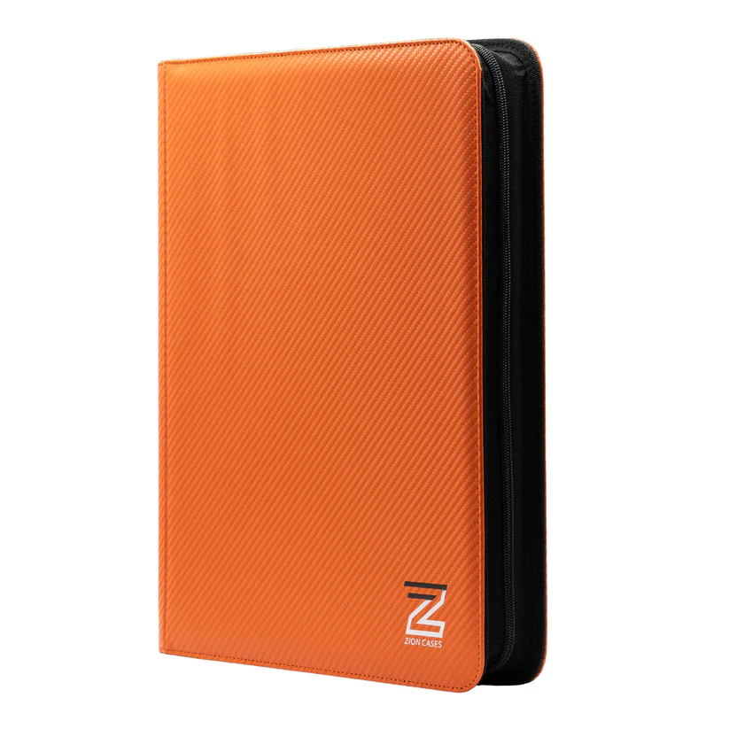 Diamond Texture Toploader Binder (Carbon Fiber Texture - 9 Pocket)