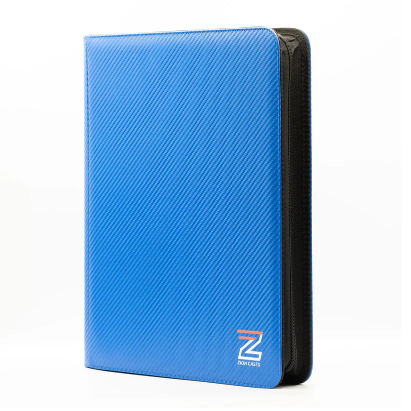 Diamond Texture Toploader Binder (Carbon Fiber Texture - 9 Pocket)