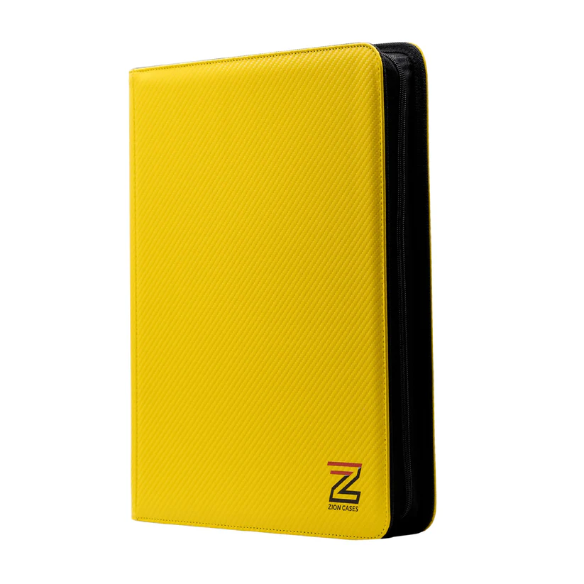 Diamond Texture Toploader Binder (Carbon Fiber Texture - 9 Pocket)
