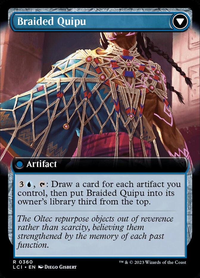 Braided Net (Extended Art) (Back)