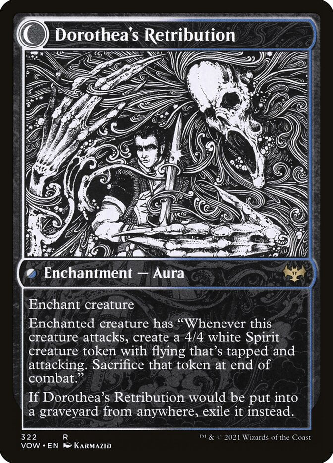 Dorothea, Vengeful Victim (Showcase) (Back)