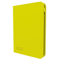 Arcane Fortress 9-Pocket Zippered Binder: Solid Color - Neon Yellow
