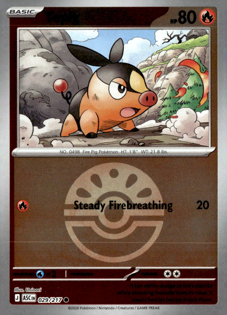 Tepig (Friend Ball)