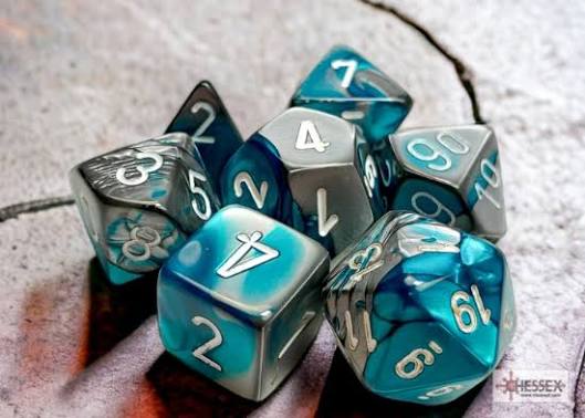 Gemini Mini 7 Die Set Steel-Teal/White